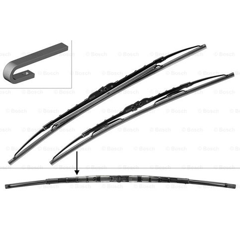 Bosch SP21/19AS Wiper Blade Set, Front
