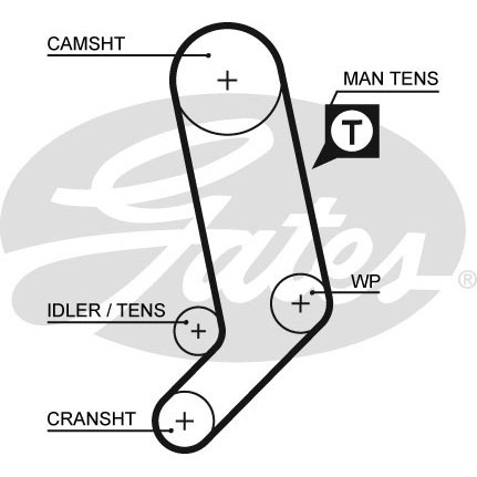 Gates 5323XS Cambelt