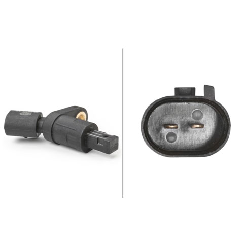 Hella 6PU009106-181 ABS Sensor, Rear Left/Right