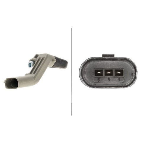 Hella 6PU009167-131 Crankshaft Speed Sensor