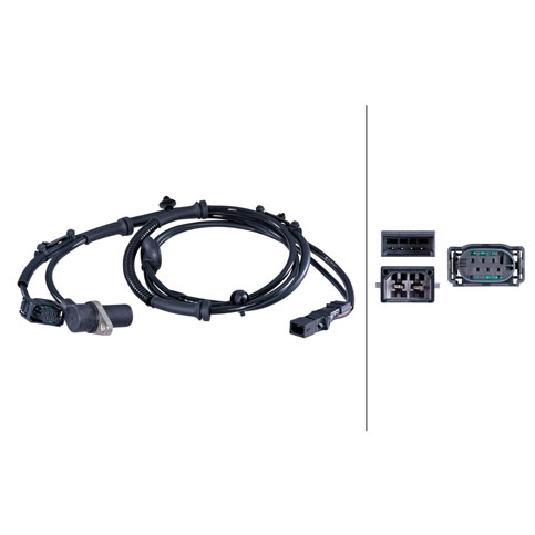 Hella 6PU358422-771 ABS Sensor, Rear