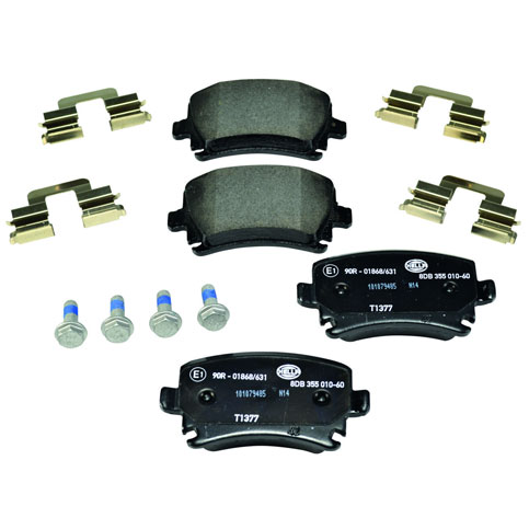Hella 8DB355010-601 Brake Pad Set, Rear