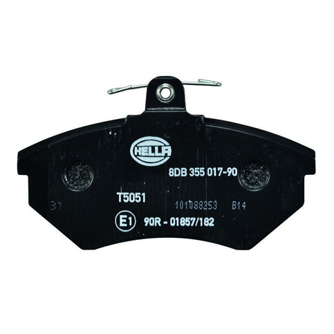Hella 8DB355017-901 Brake Pad Set, Front