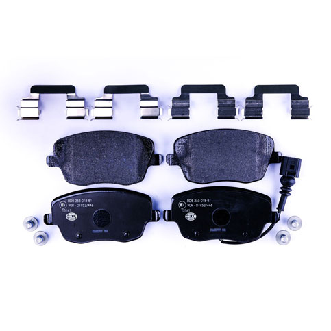 Hella 8DB355018-811 Brake Pad Set, Front