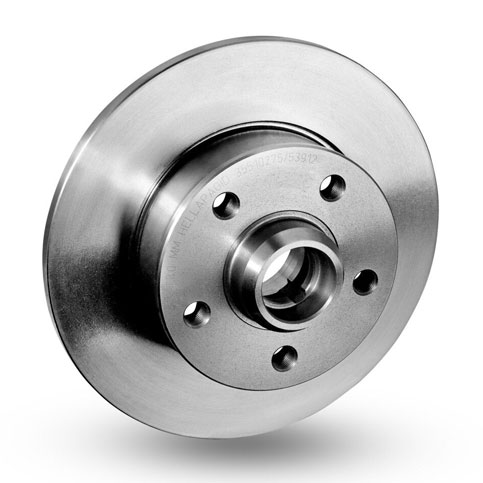 Hella 8DD355102-751 Brake Disc, Rear