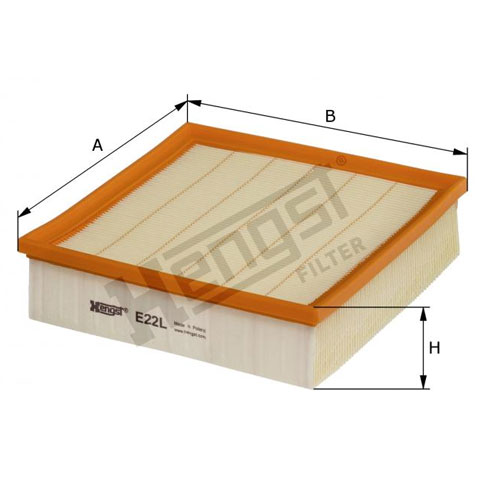 Hengst E22L Air Filter