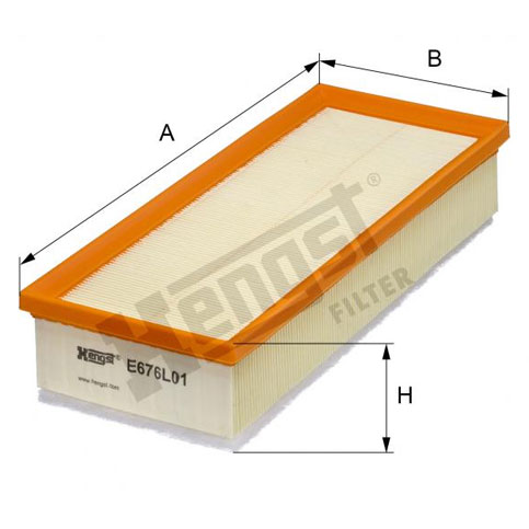 Hengst E676L01 Air Filter