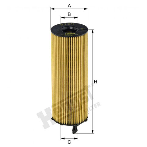 Hengst E73HD207 Oil Filter