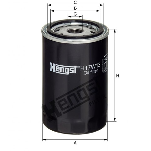Hengst H17W13 Oil Filter
