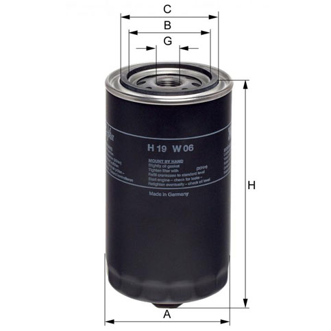 Hengst H19W06 Oil Filter