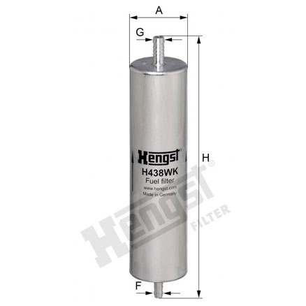 Hengst H438WK Fuel Filter