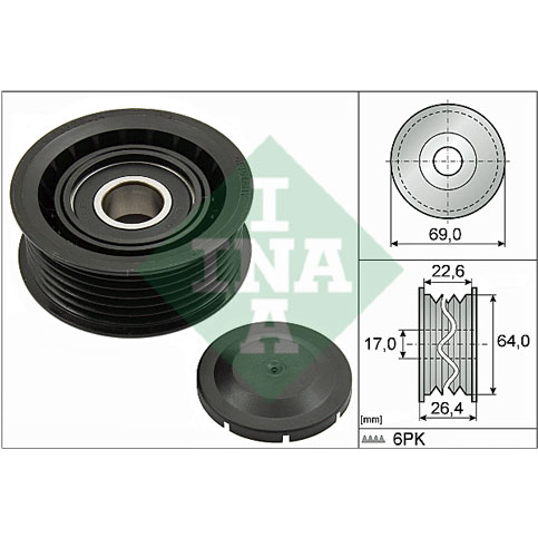 INA 532016010 Alternator Idler