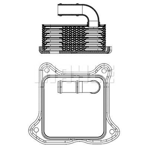 Mahle CLC2000S Oil Cooler