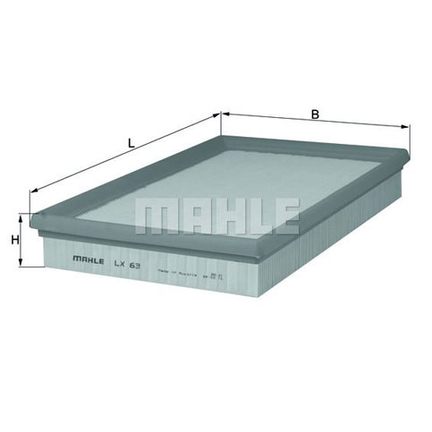 Mahle LX63 Air Filter