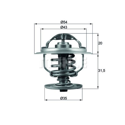 Mahle TX10987D Thermostat