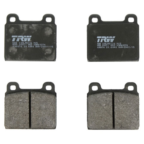 TRW GDB100 Brake Pad Set, Front