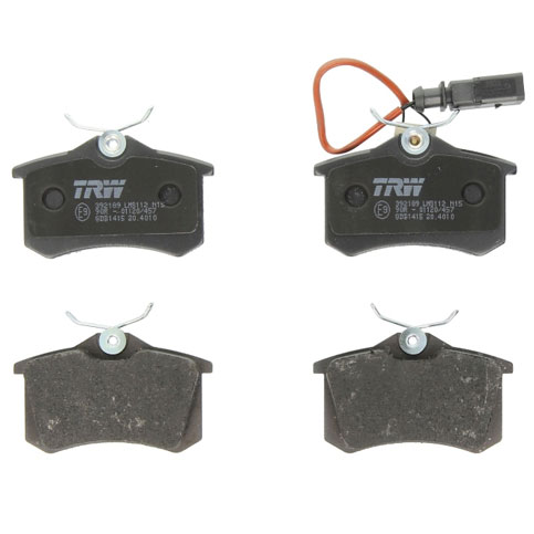 Hella 8DB355018-601 Brake Pad Set, Rear