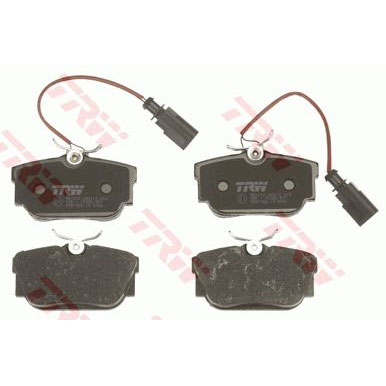 TRW GDB1326 Brake Pad Set, Rear