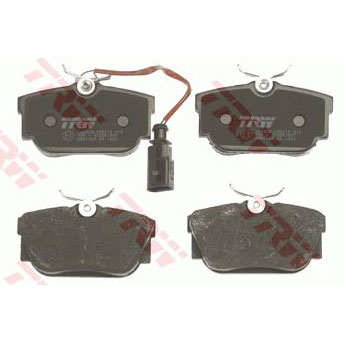 Hella 8DB355018-591 Brake Pad Set, Rear