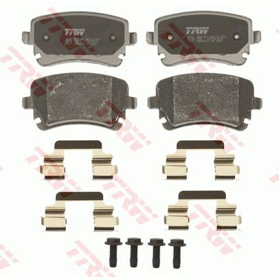 TRW GDB1516 Brake Pad Set, Rear