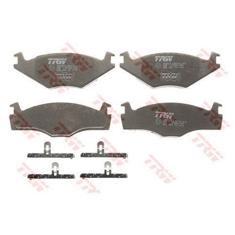 Hella 8DB355017-501 Brake Pad Set, Front